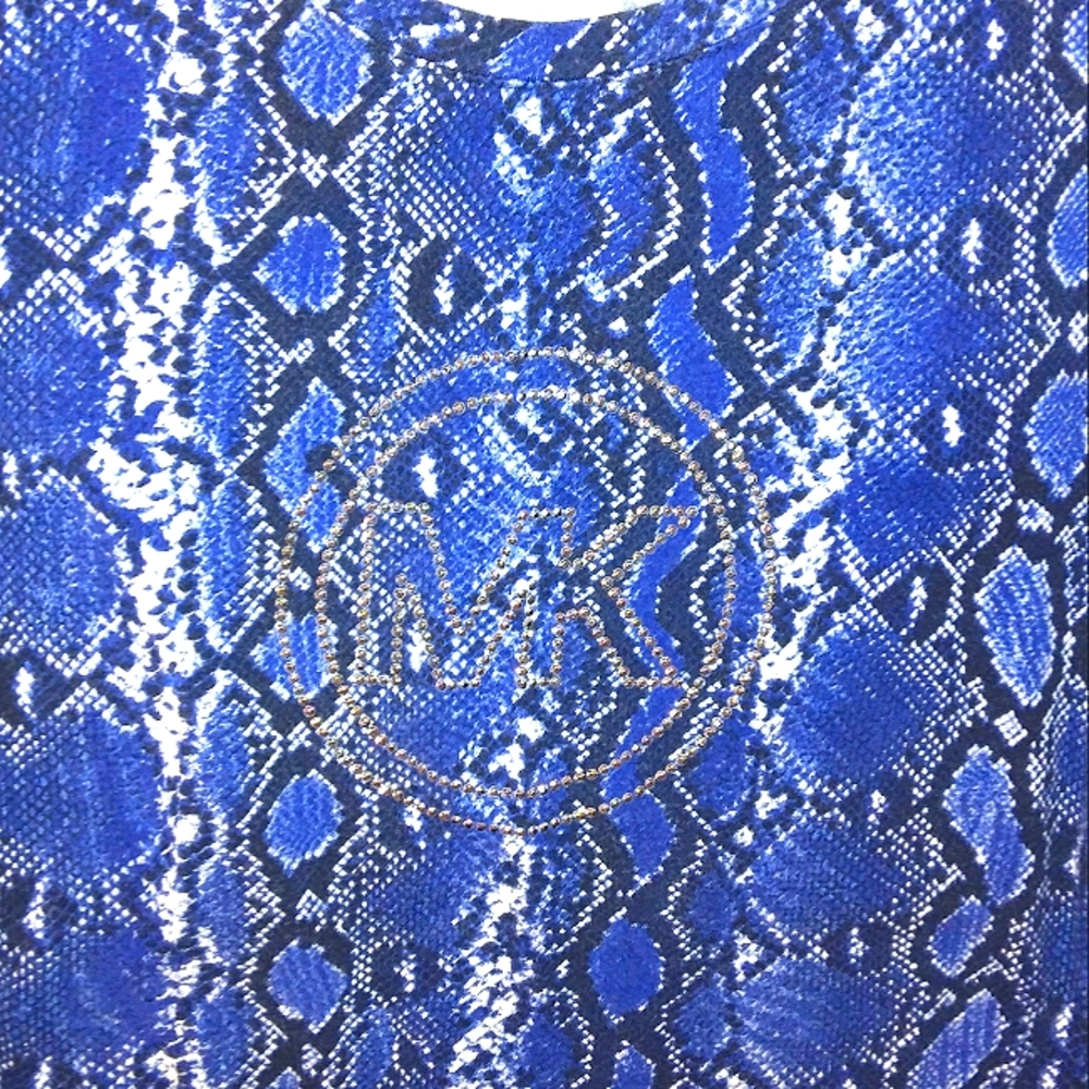 Nearly New Michael Kors Beautiful Python Print Mk… - image 4